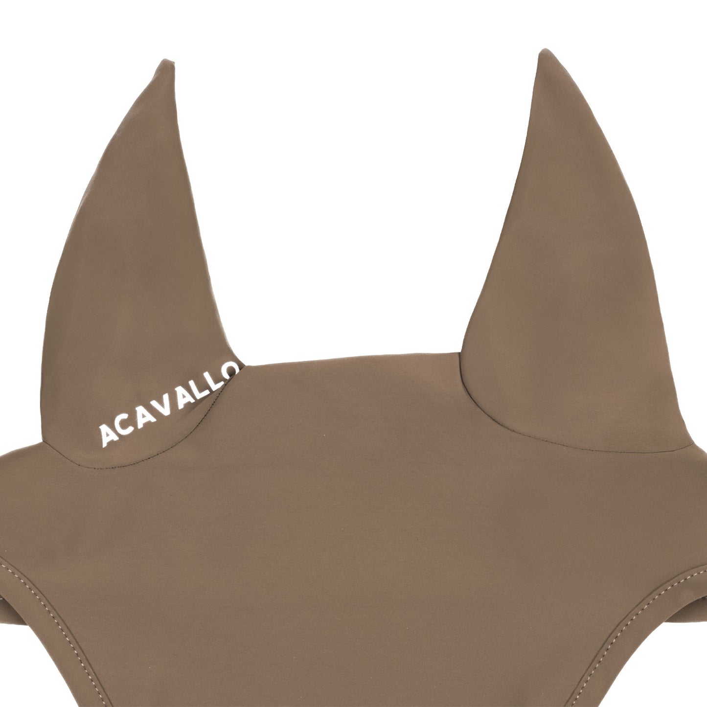 Cofieta Sublime de spandex con parche con logo en silicona Acavallo - Terra