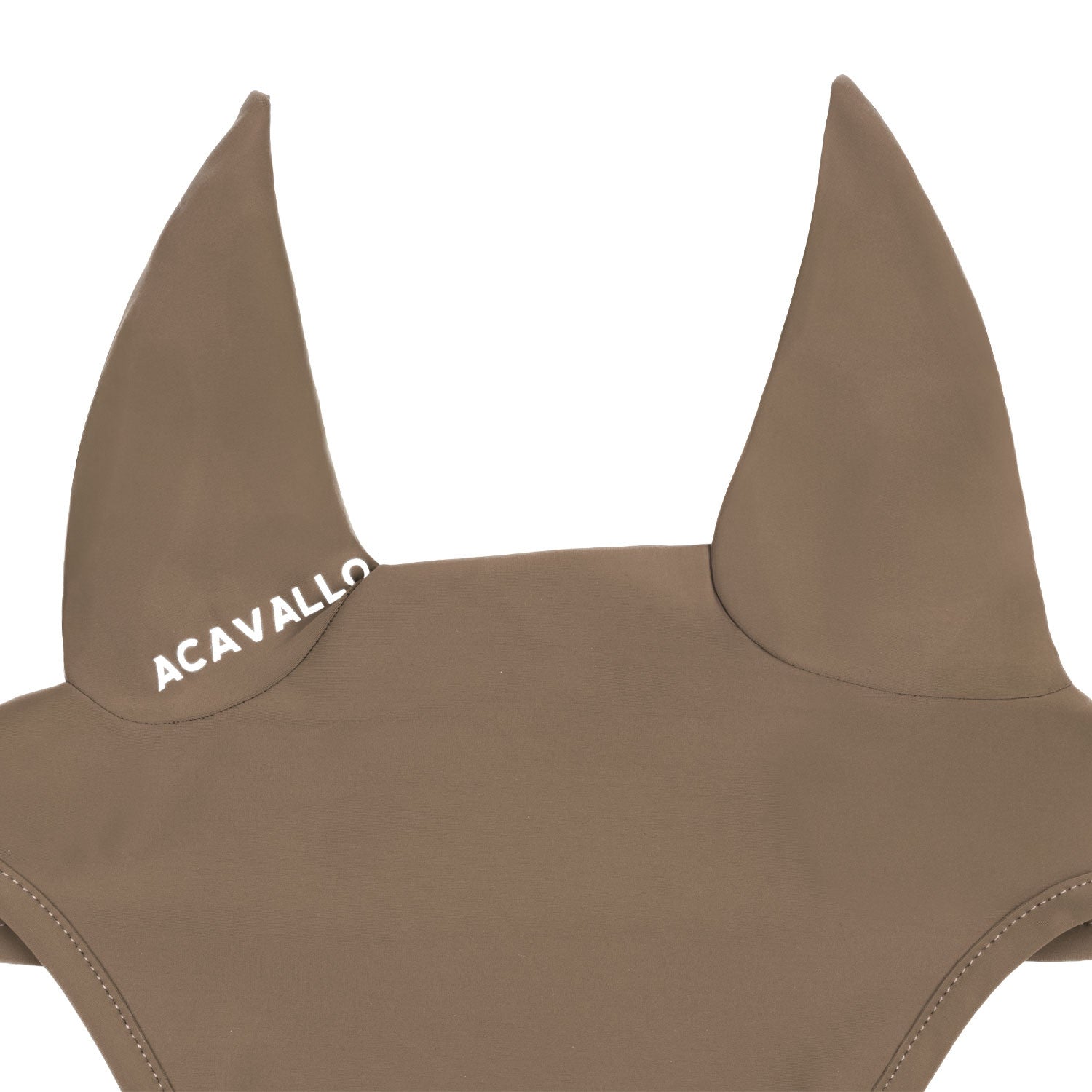 Cofieta Sublime de spandex con parche con logo en silicona Acavallo - Terra