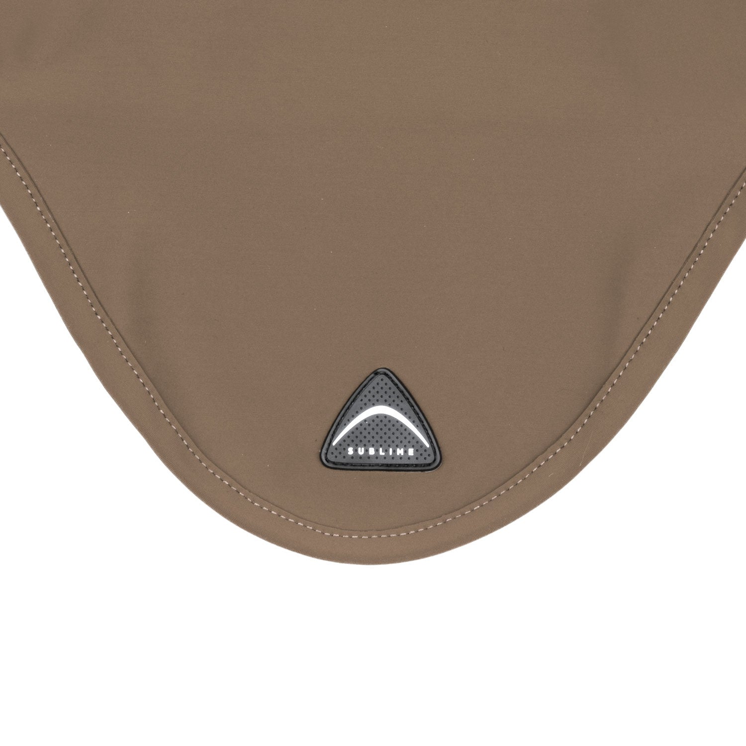 Cofieta Sublime de spandex con parche con logo en silicona Acavallo - Terra