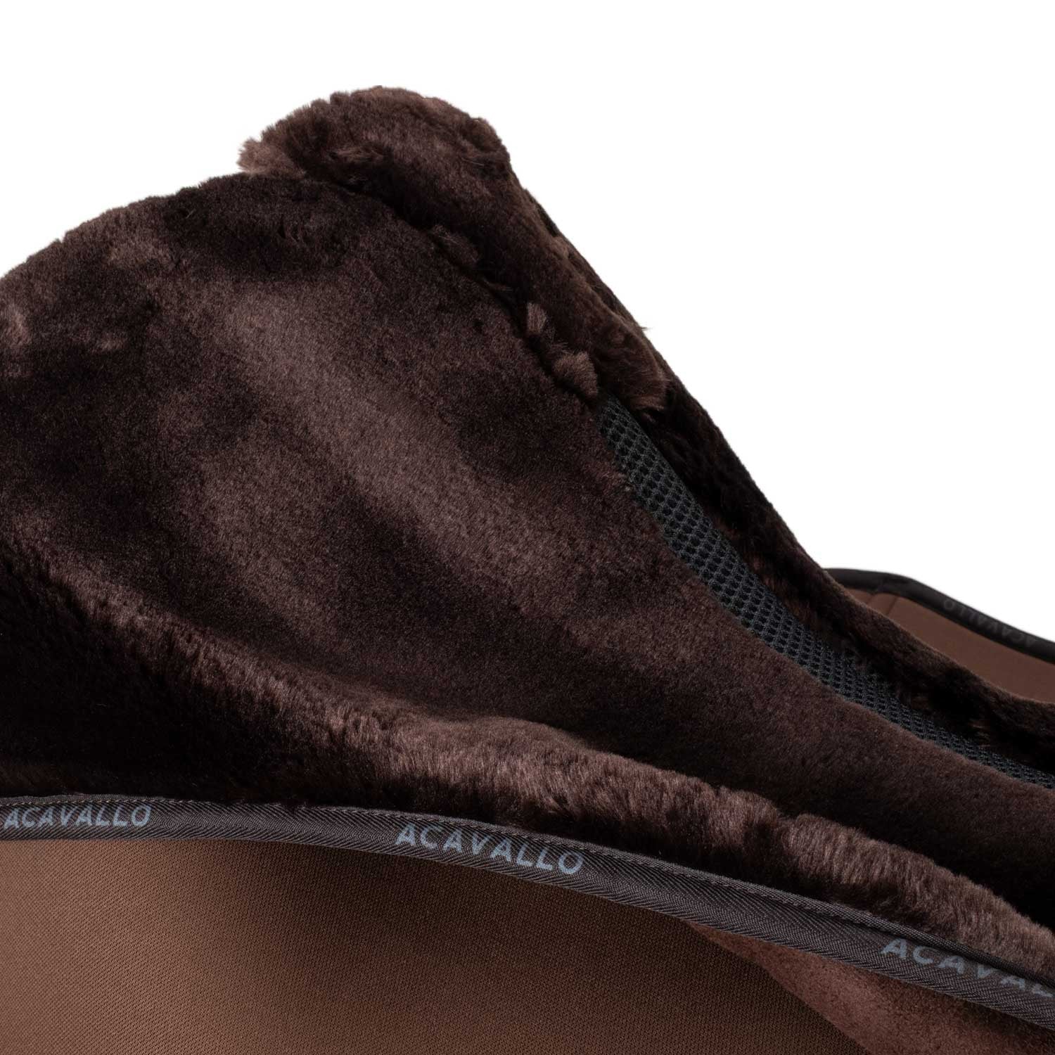 Sudadera Ds con W-3ds Louvre montura interior de cordero sintético moldeado Acavallo - Marrón