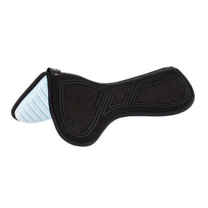 Medio almohadilla de impacto cero Acavallo - Total Black