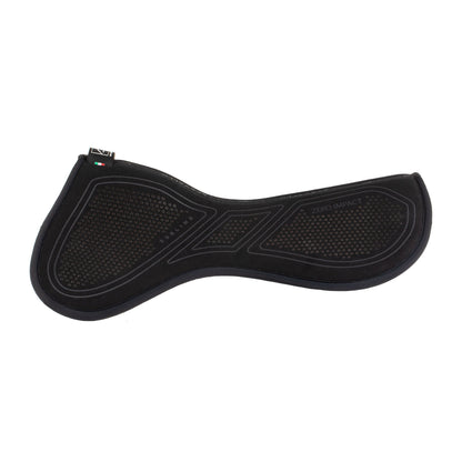 Medio almohadilla de impacto cero Acavallo - Total Black