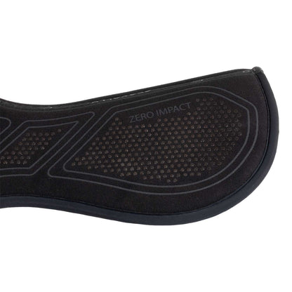 Medio almohadilla de impacto cero Acavallo - Total Black