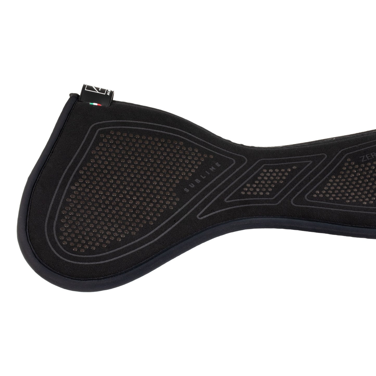 Cojín delantero de media elevación de impacto cero Acavallo - Total Black
