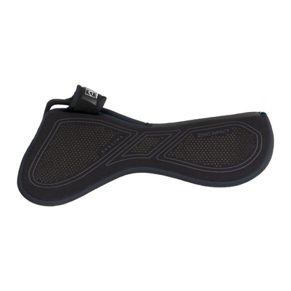 Zero impacto emb media almohadilla con cruz libre Acavallo - Total Black