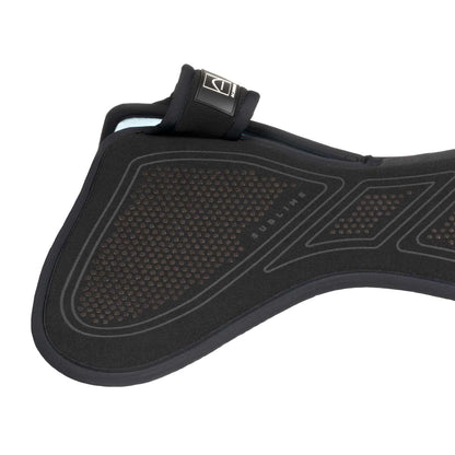 Zero impacto emb media almohadilla con cruz libre Acavallo - Total Black