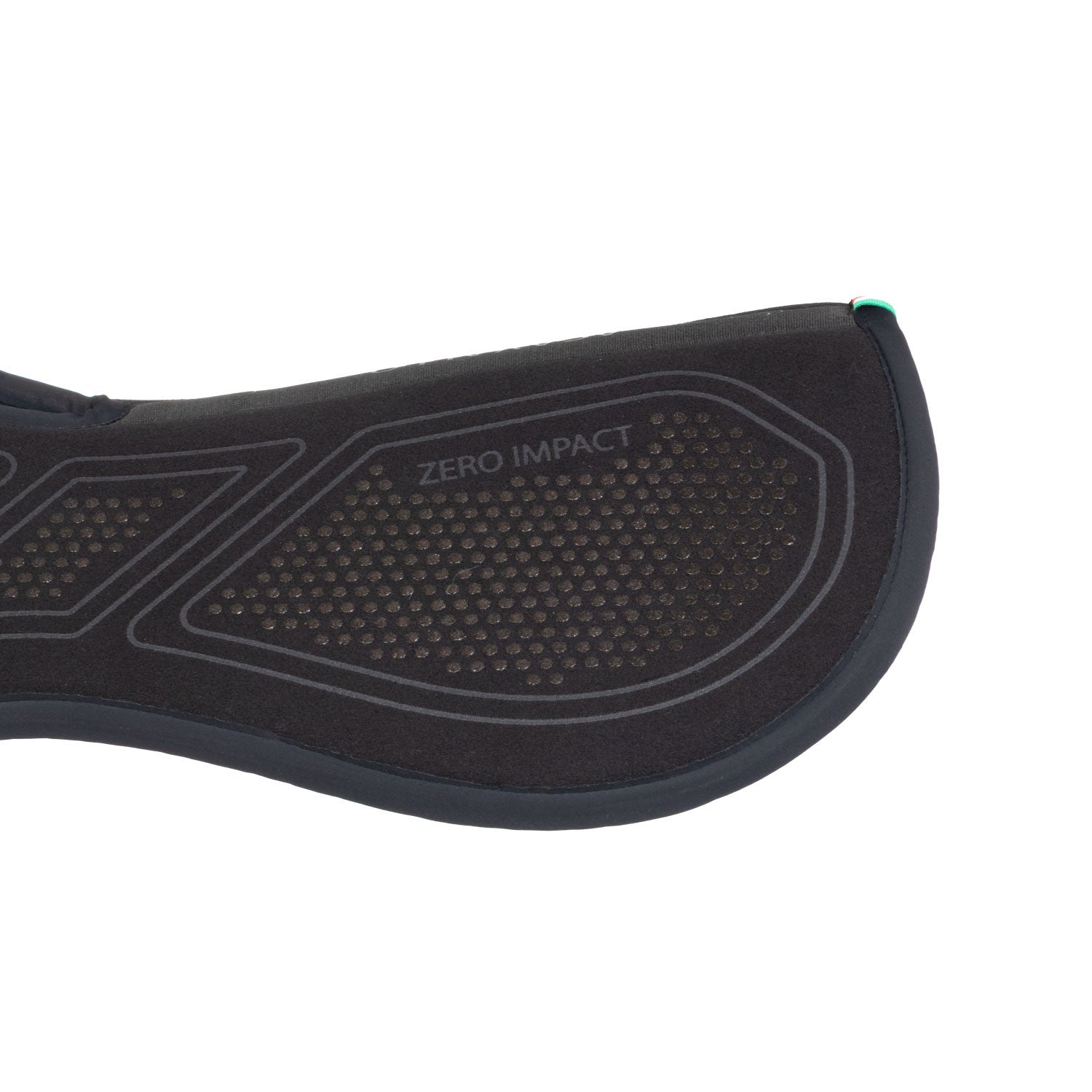 Zero impacto emb media almohadilla con cruz libre Acavallo - Total Black