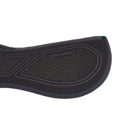 Zero impacto emb media almohadilla con cruz libre Acavallo - Total Black