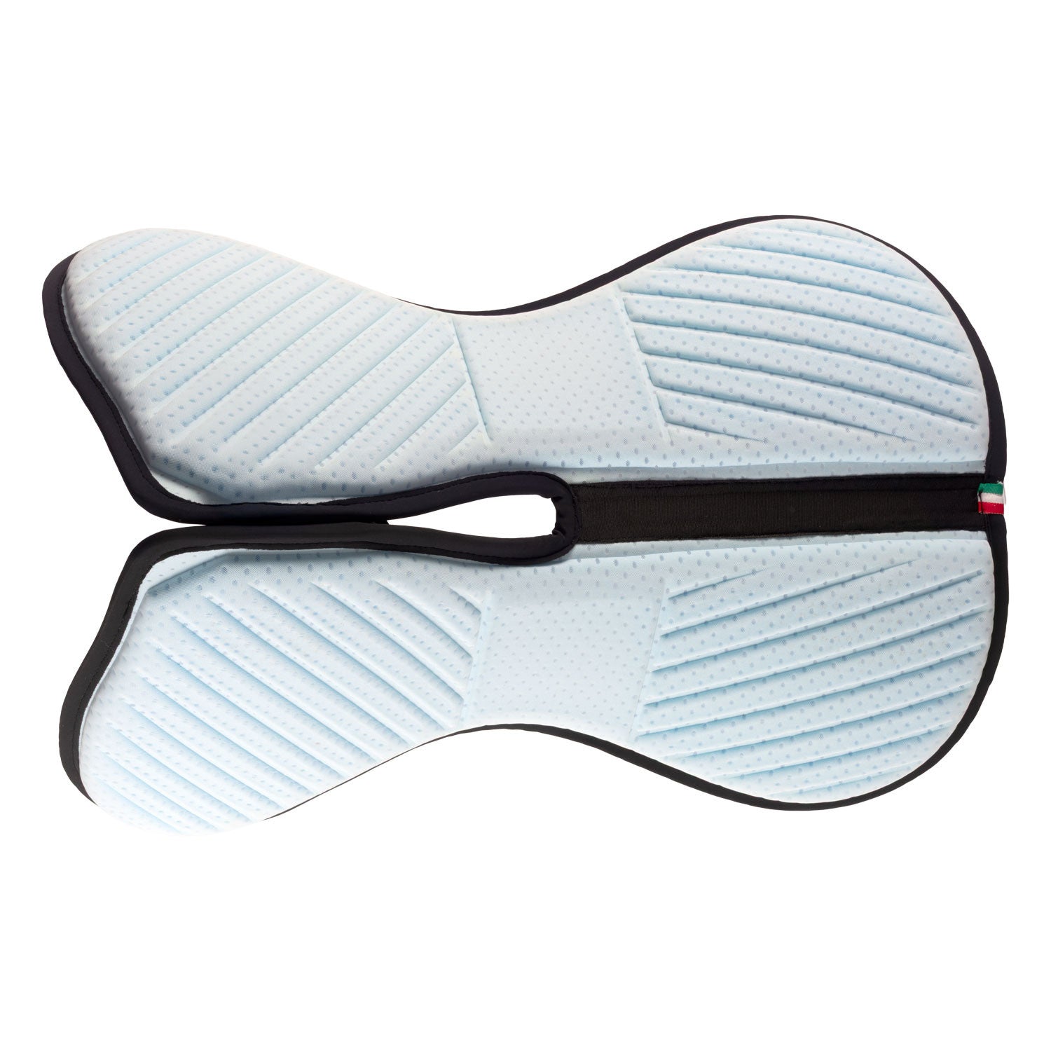 Zero impacto emb media almohadilla con cruz libre Acavallo - Total Black