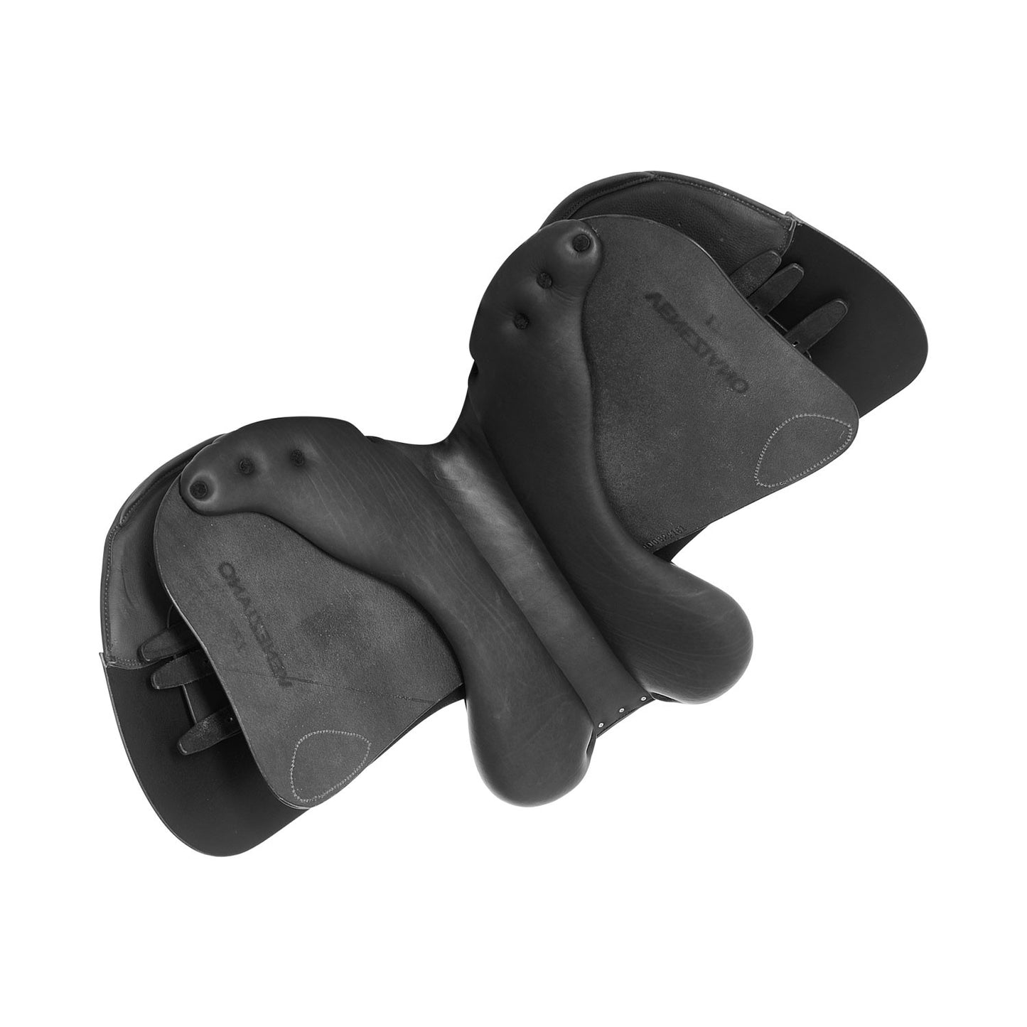 Silla de salto veneciana con almohadillas de látex Acavallo - Negro