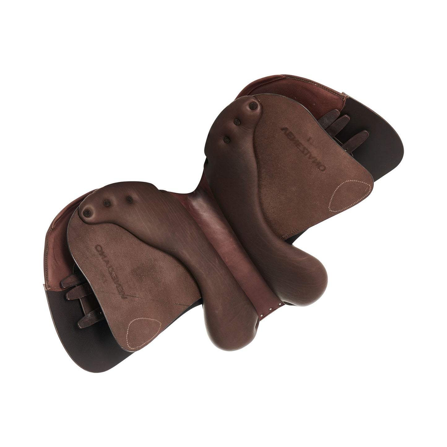 Silla de salto veneciana con almohadillas de látex Acavallo - Marrón oscuro