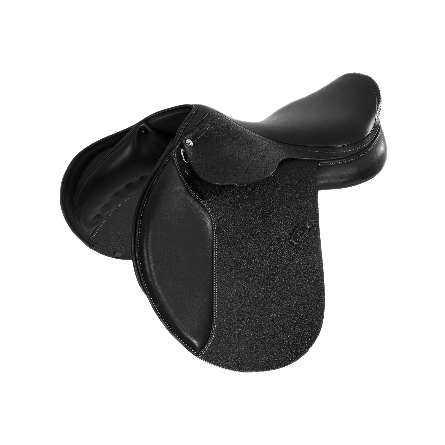 Silla de salto veneciano con cojines de lana Acavallo