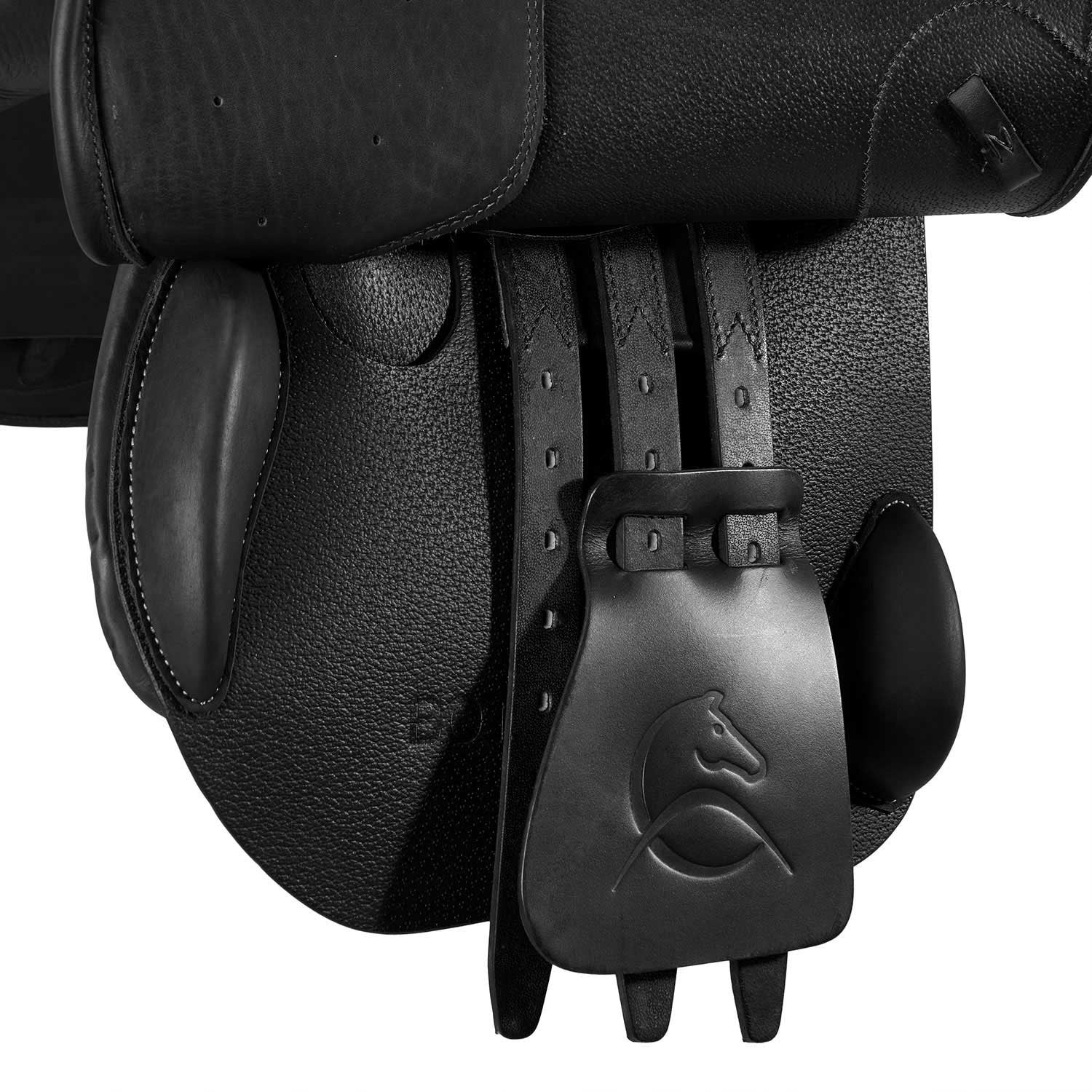 Silla de salto Botticelli cojines de látex Acavallo - Negro