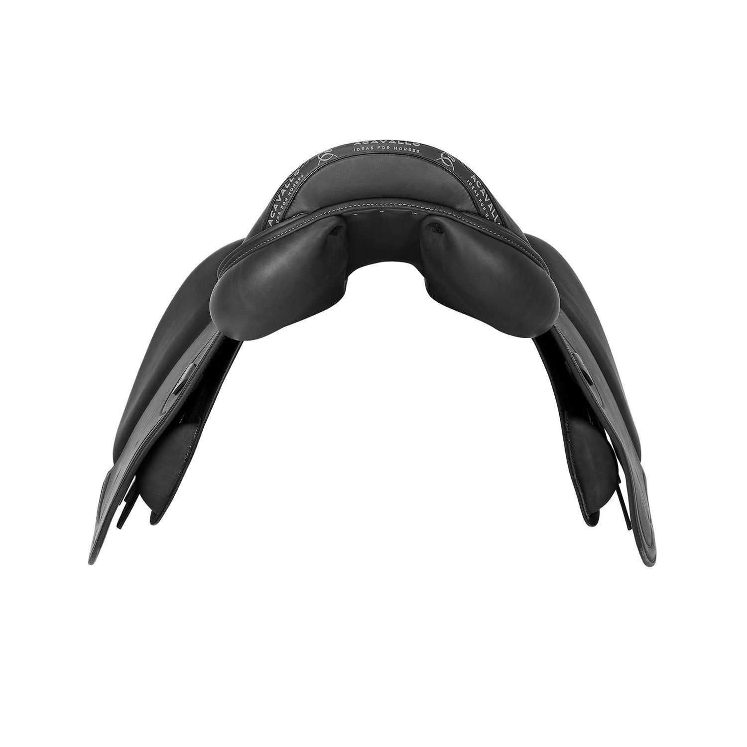 Silla de salto Botticelli cojines de látex Acavallo - Negro