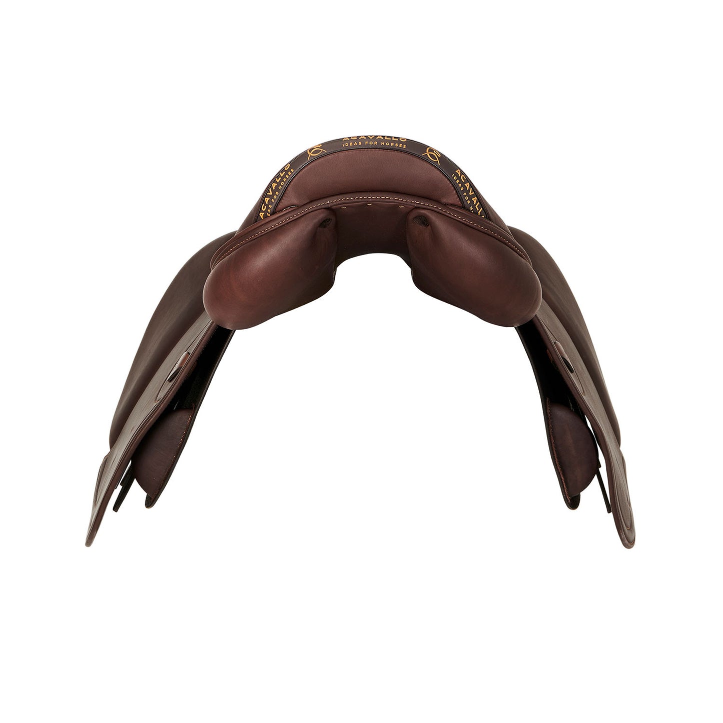 Silla de salto Botticelli cojines de látex Acavallo - Marrón oscuro