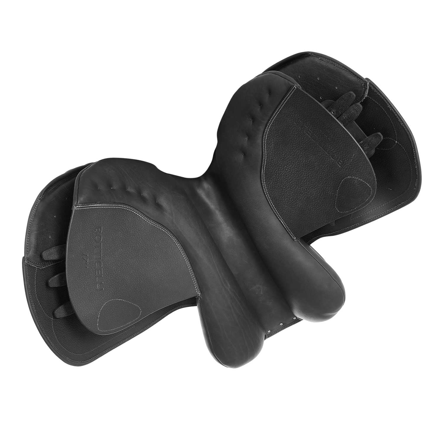 Silla de salto Botticelli cojines de lana Acavallo - Negro