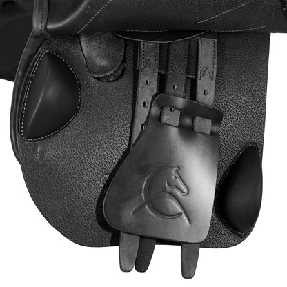Silla de salto Guttuso cojines de látex Acavallo - Negro