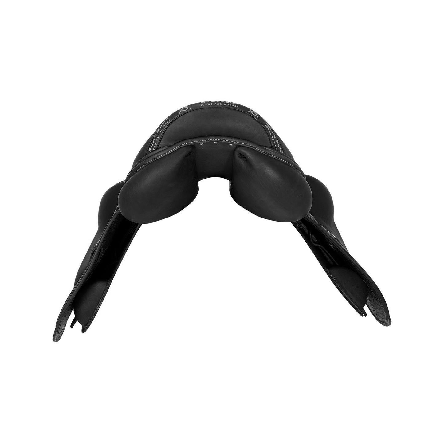 Silla de salto Guttuso cojines de látex Acavallo - Negro