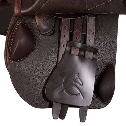 Silla de salto Guttuso cojines de látex Acavallo - Marrón oscuro