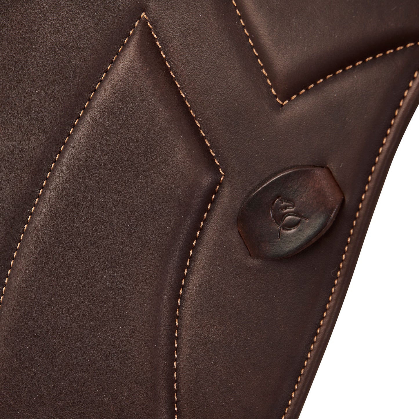 Silla de salto Guttuso cojines de látex Acavallo - Marrón oscuro