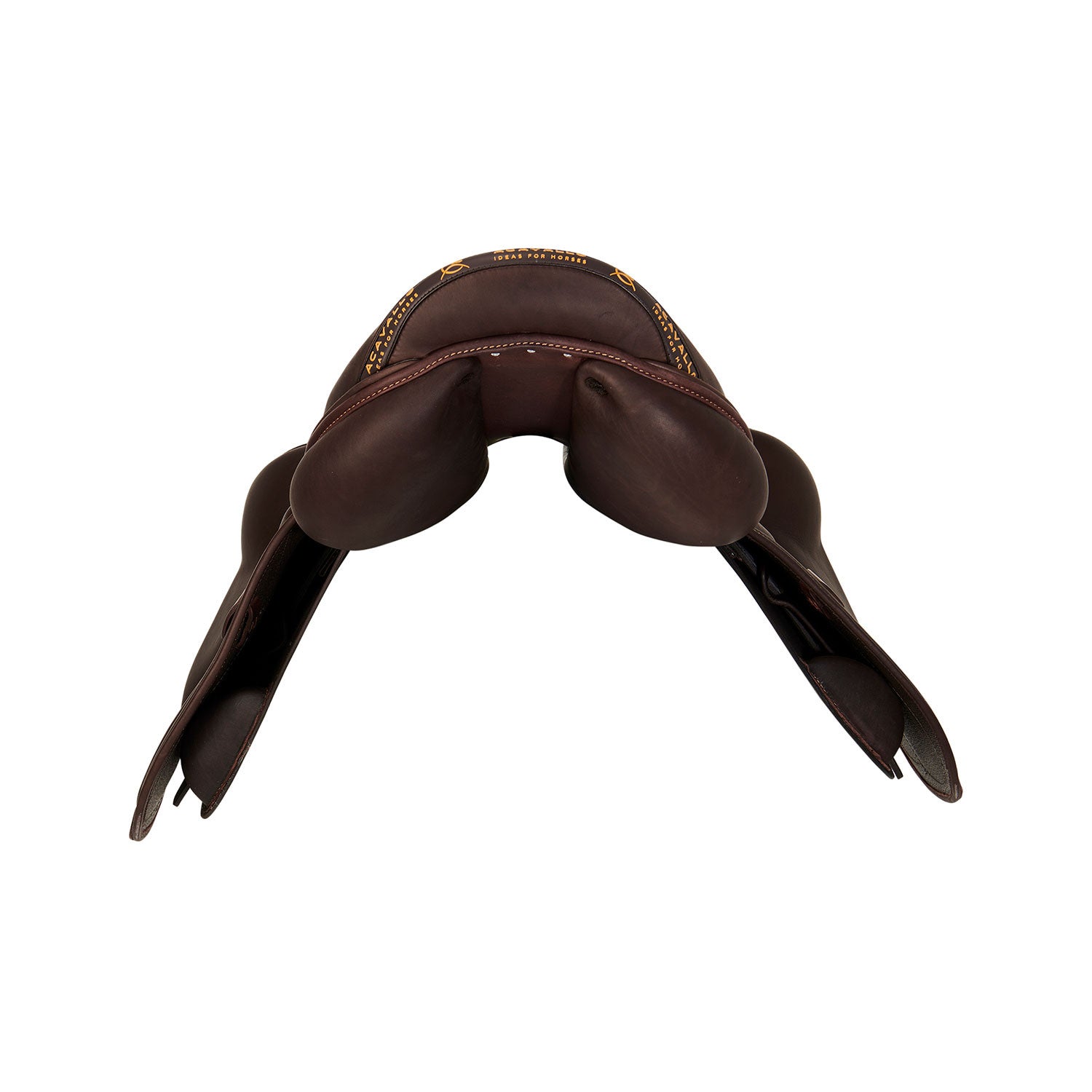 Silla de salto Guttuso cojines de látex Acavallo - Marrón oscuro
