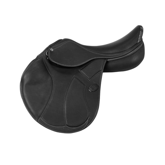 Silla salto Guttuso cojines lana Acavallo - Negro