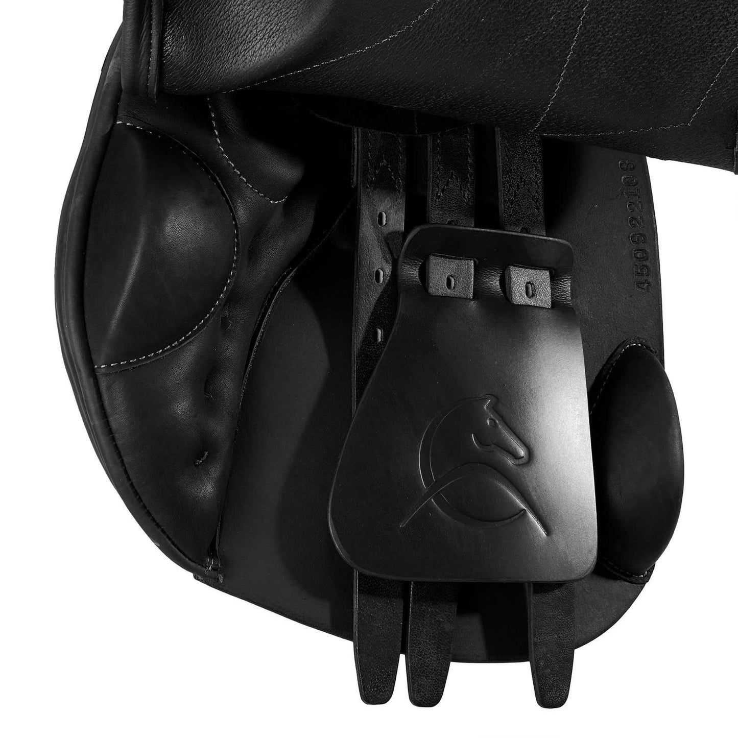 Silla salto Guttuso cojines lana Acavallo - Negro