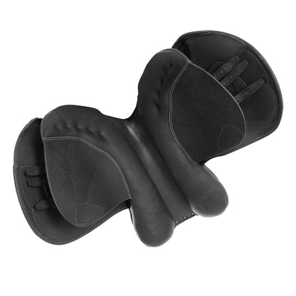 Silla salto Guttuso cojines lana Acavallo - Negro