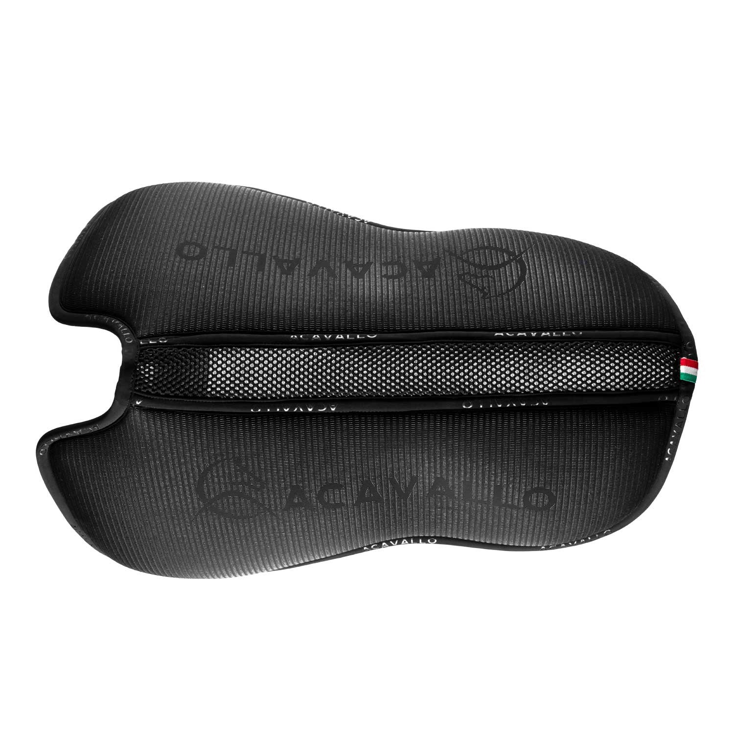 Compensador MF DS SW-3DS Louvre extreme grip flat Acavallo - Total Black