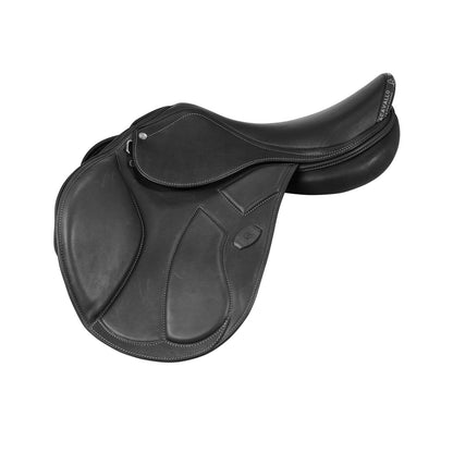 Silla de salto Modigliani con cojines de látex Acavallo - Negro