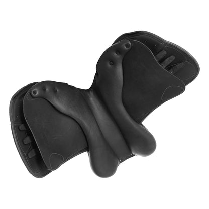 Silla de salto Modigliani con cojines de látex Acavallo - Negro