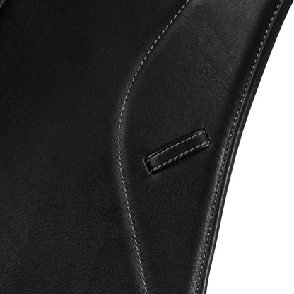 Silla de doma Leonardo con almohadillas de lana Acavallo - Negro