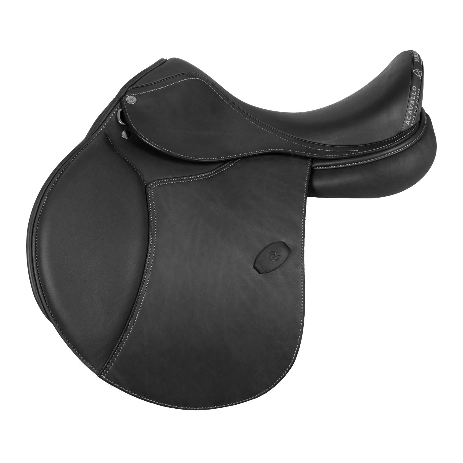 Silla completa Bernini cojines de látex Acavallo - Negro