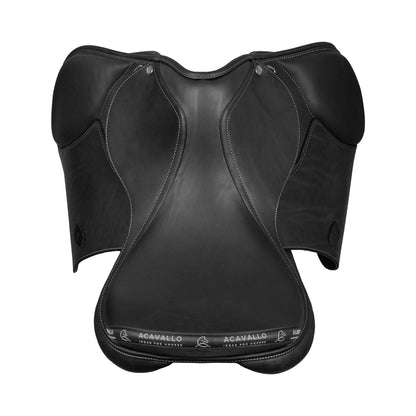 Silla completa Bernini cojines de látex Acavallo - Negro
