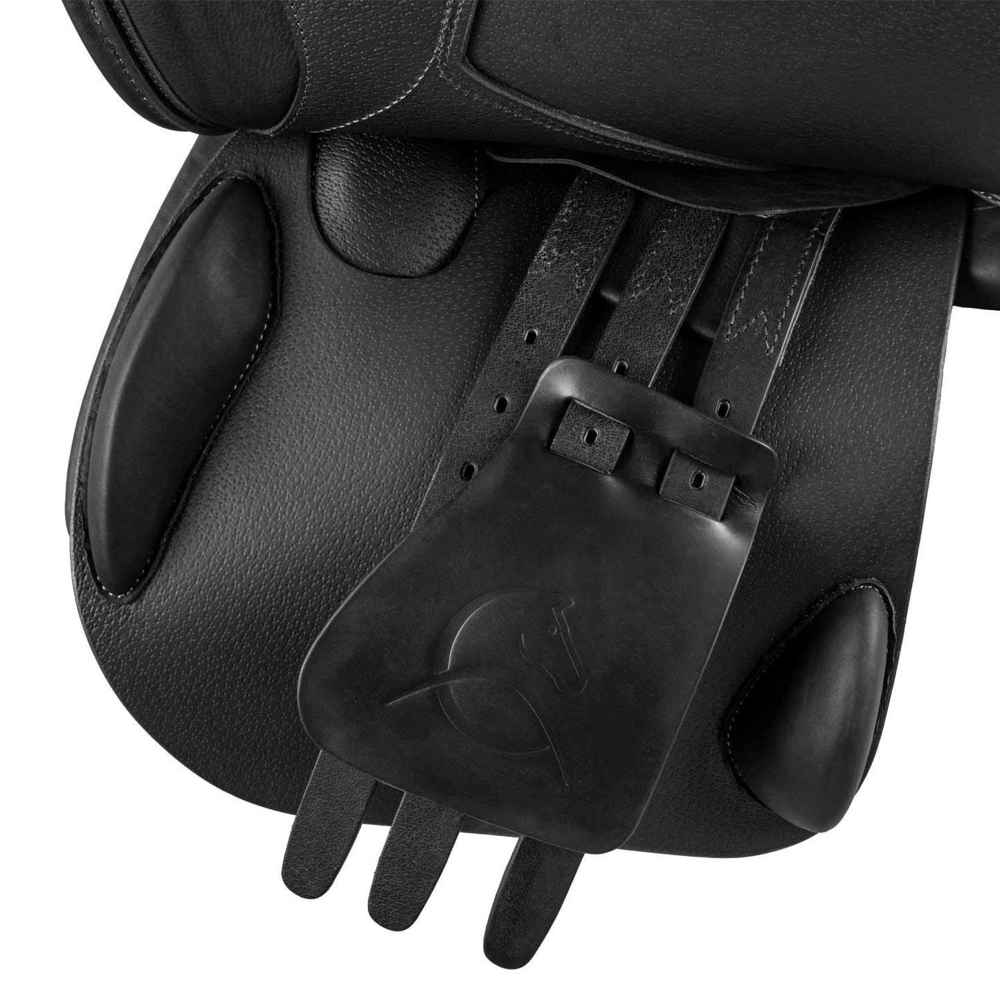 Silla completa Bernini cojines de látex Acavallo - Negro