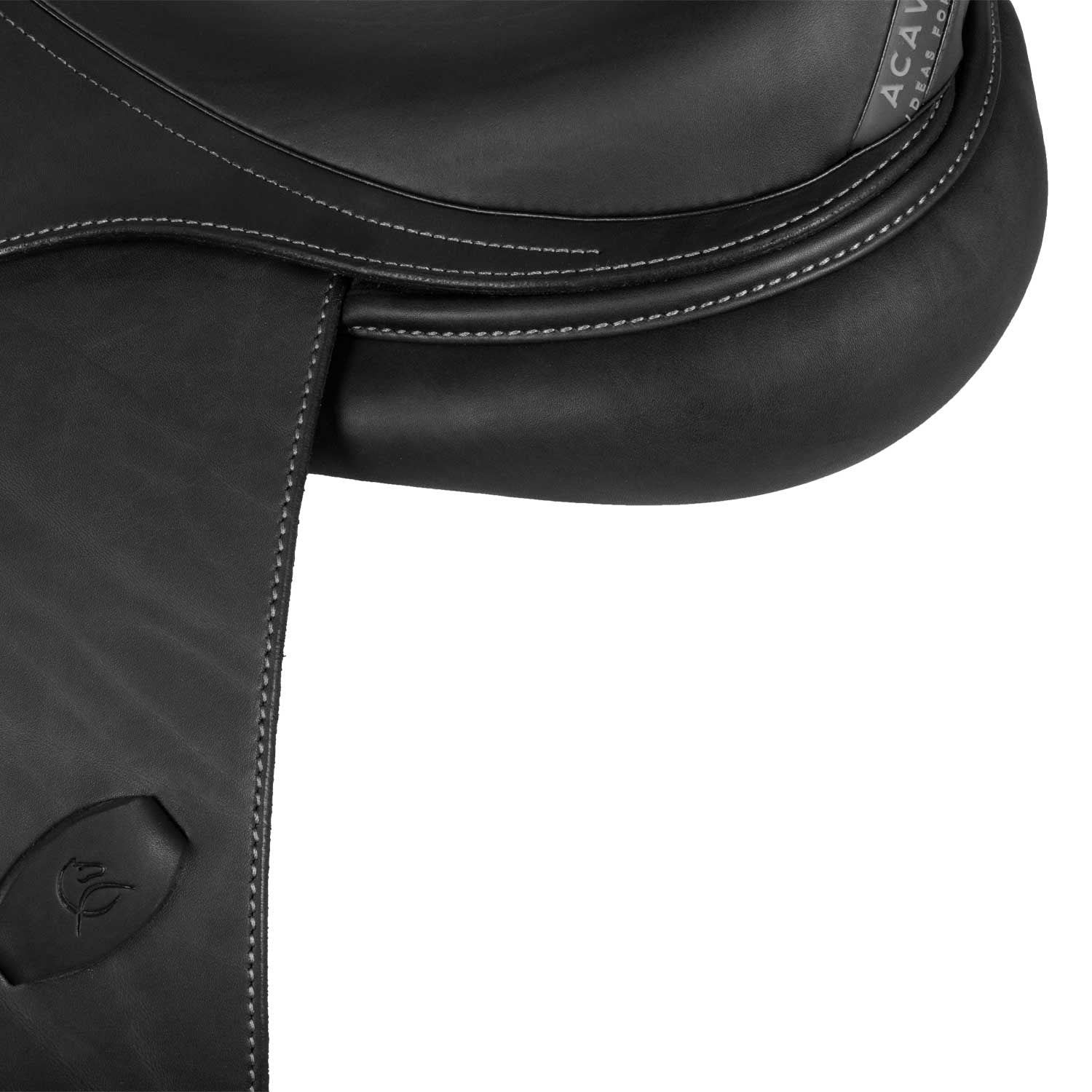 Silla completa Bernini cojines de látex Acavallo - Negro