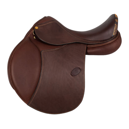 Silla completa Bernini cojines de látex Acavallo - Marrón oscuro