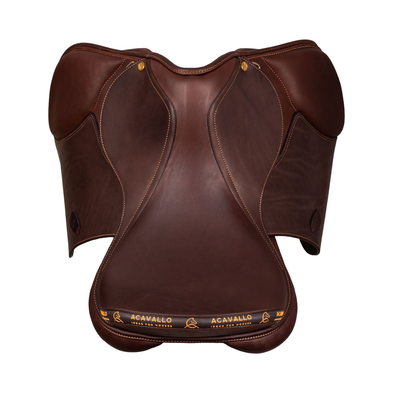 Silla completa Bernini cojines de látex Acavallo - Marrón oscuro