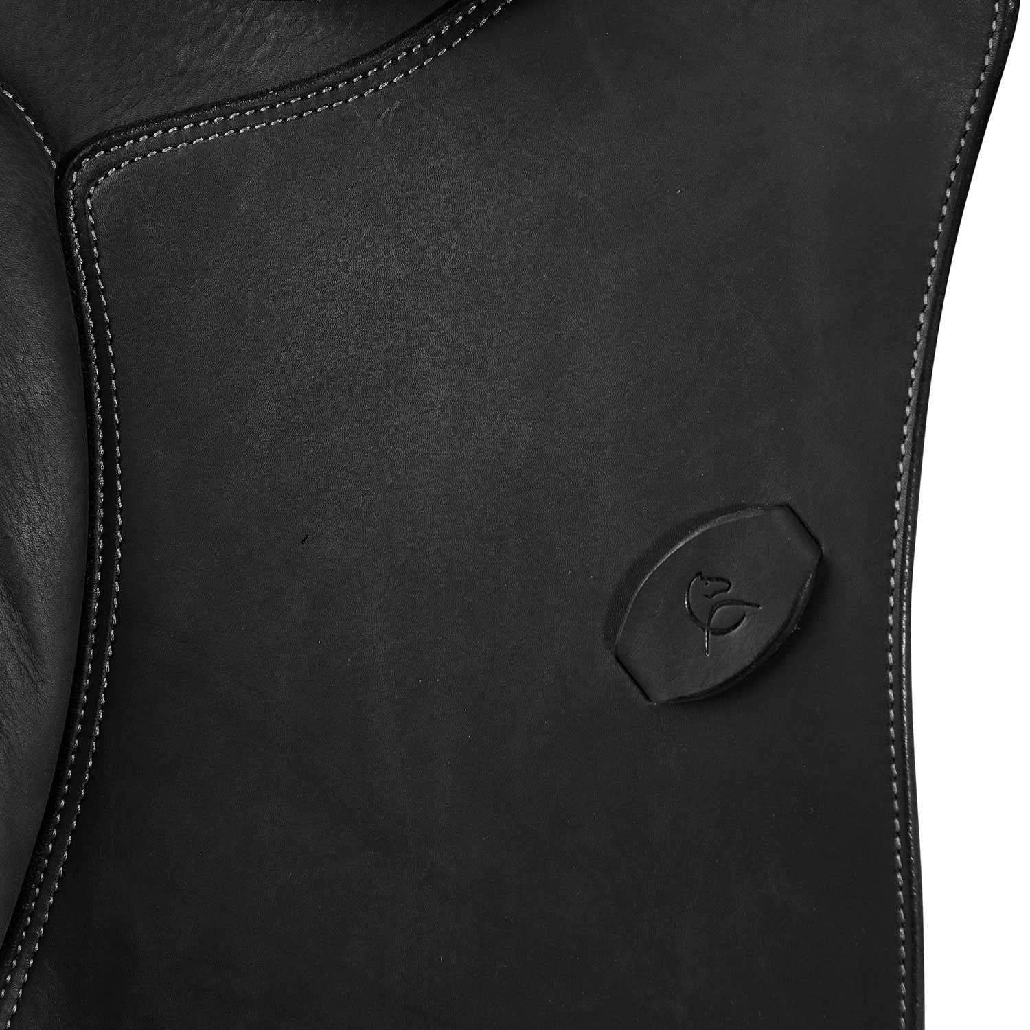 Silla completa Bernini cojines lana Acavallo - Negro