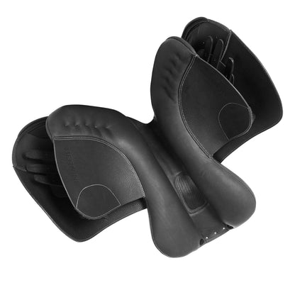 Silla completa Bernini cojines lana Acavallo - Negro