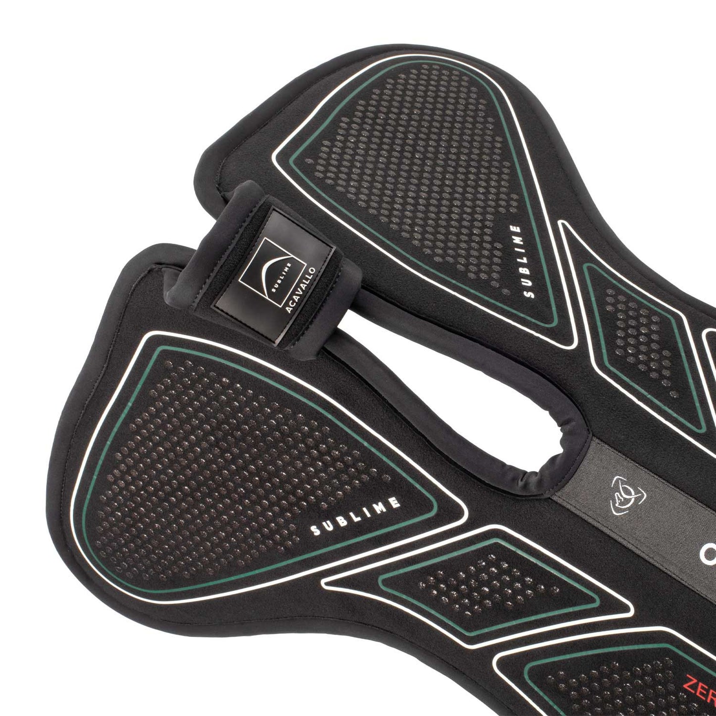 Zero Impact Slim Flat Con Libertad de Cruz Acavallo - Negro