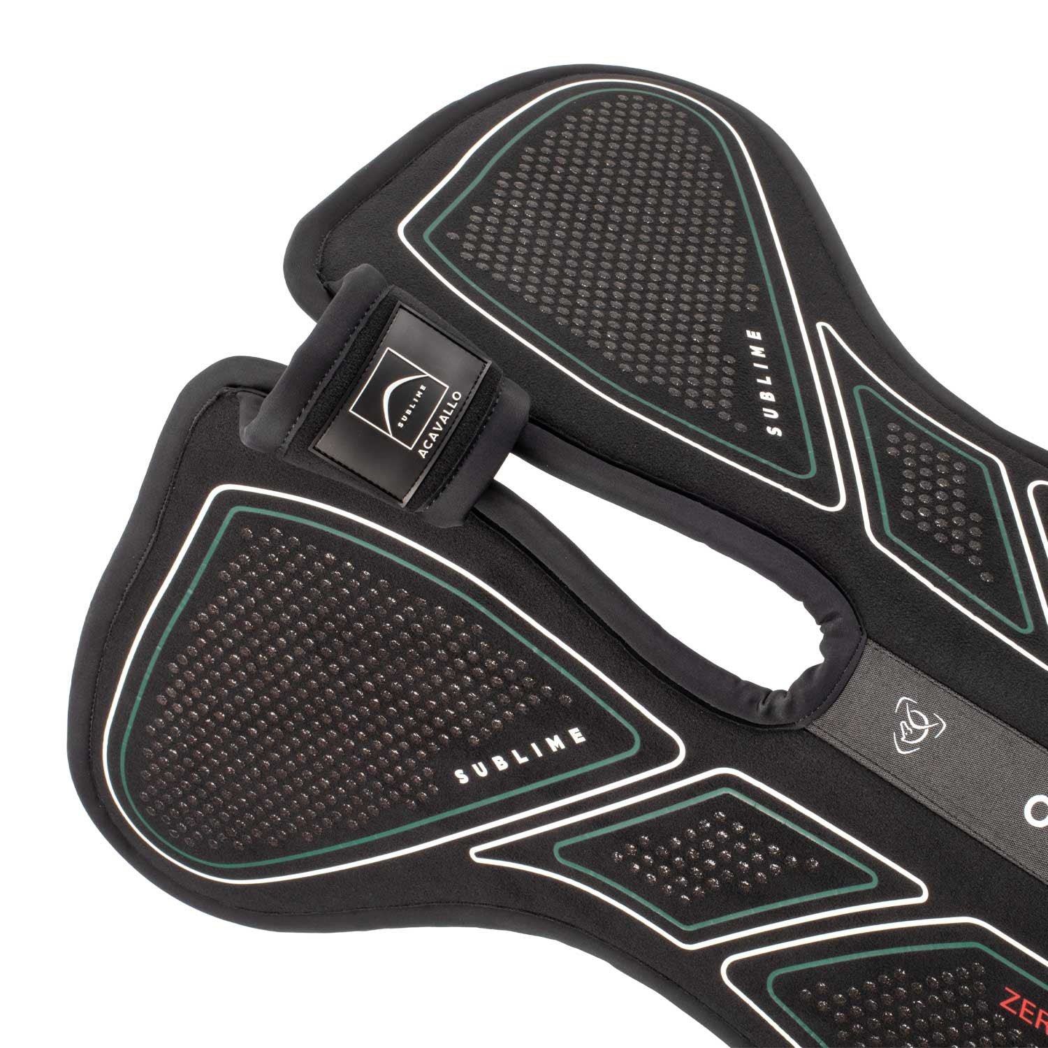 Zero Impact Slim Flat Con Libertad de Cruz Acavallo - Negro