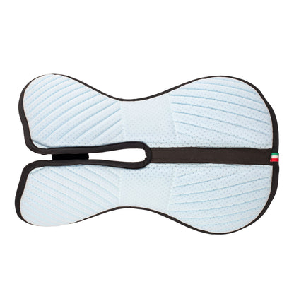 Zero Impact Slim Flat Con Libertad de Cruz Acavallo - Negro