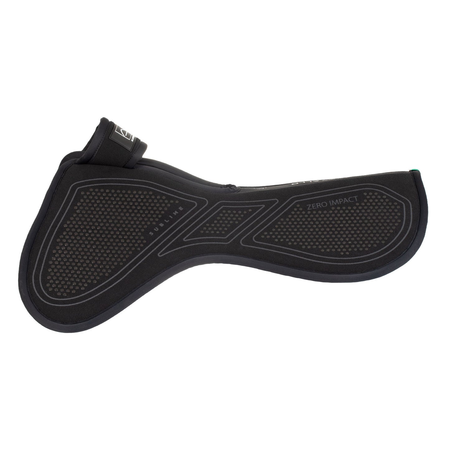 Zero Impact Slim Flat Con Libertad de Cruz Acavallo - Total Black