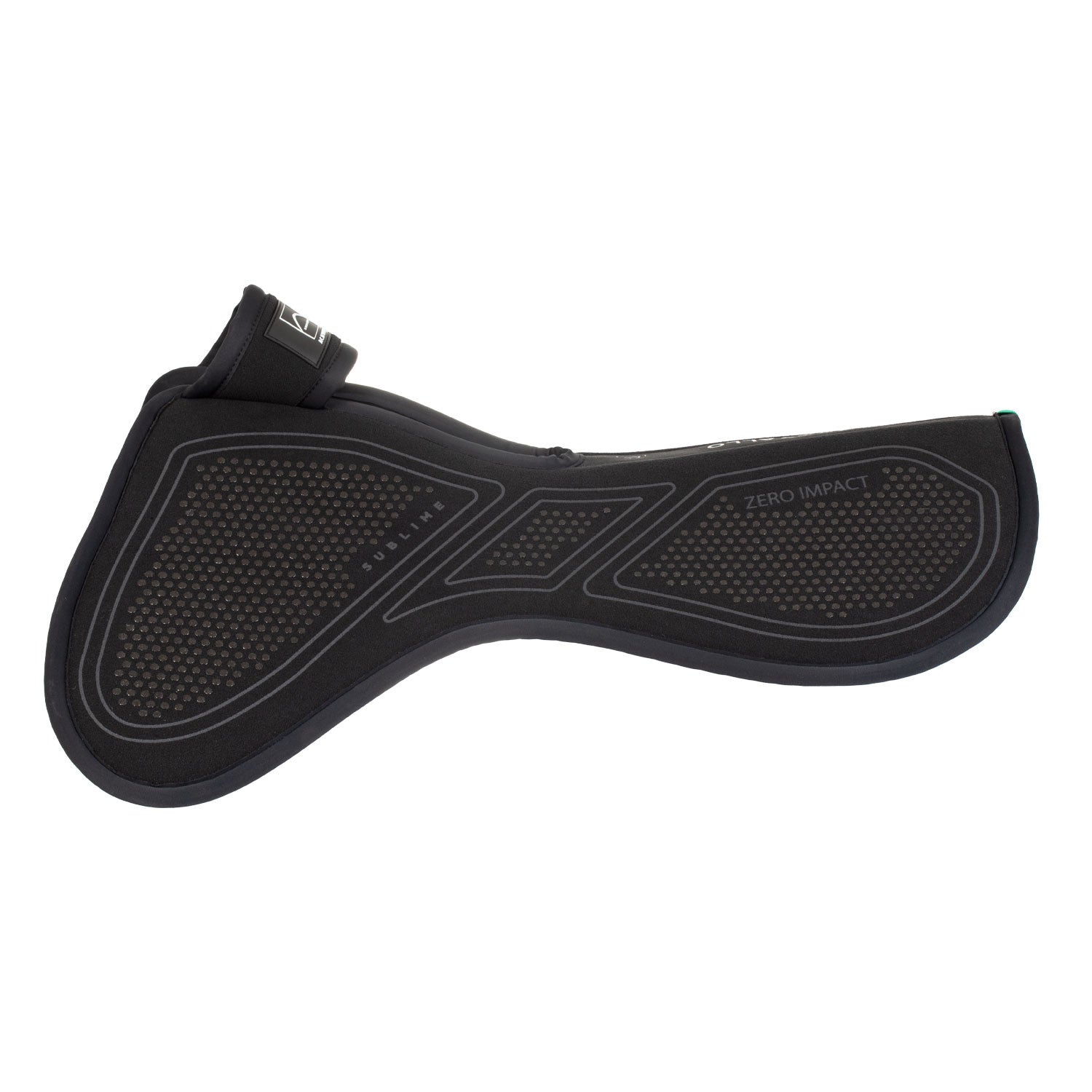 Zero Impact Slim Flat Con Libertad de Cruz Acavallo - Total Black