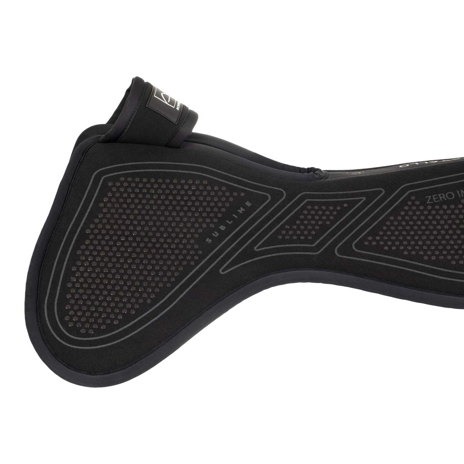 Zero Impact Slim Flat Con Libertad de Cruz Acavallo - Total Black