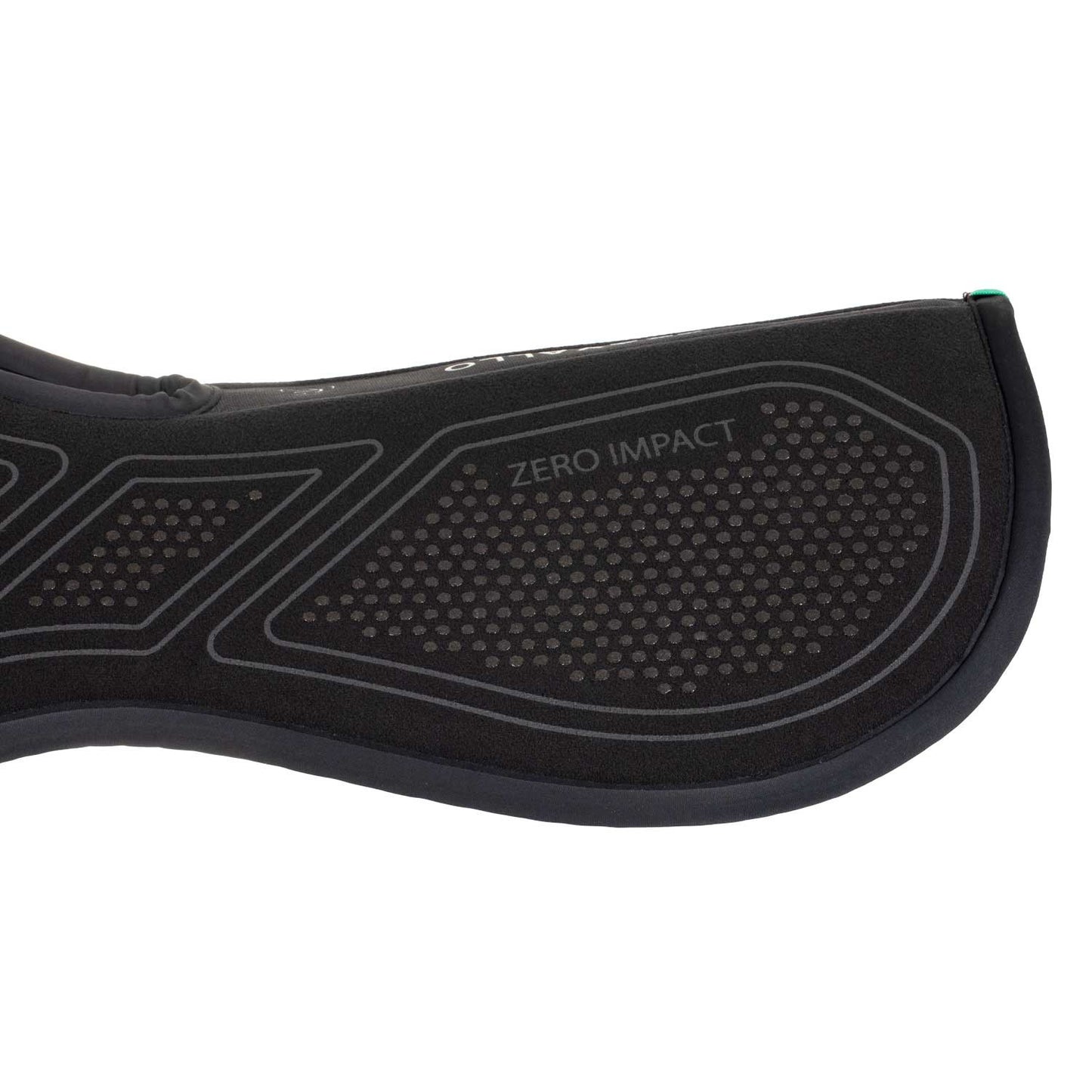 Zero Impact Slim Flat Con Libertad de Cruz Acavallo - Total Black