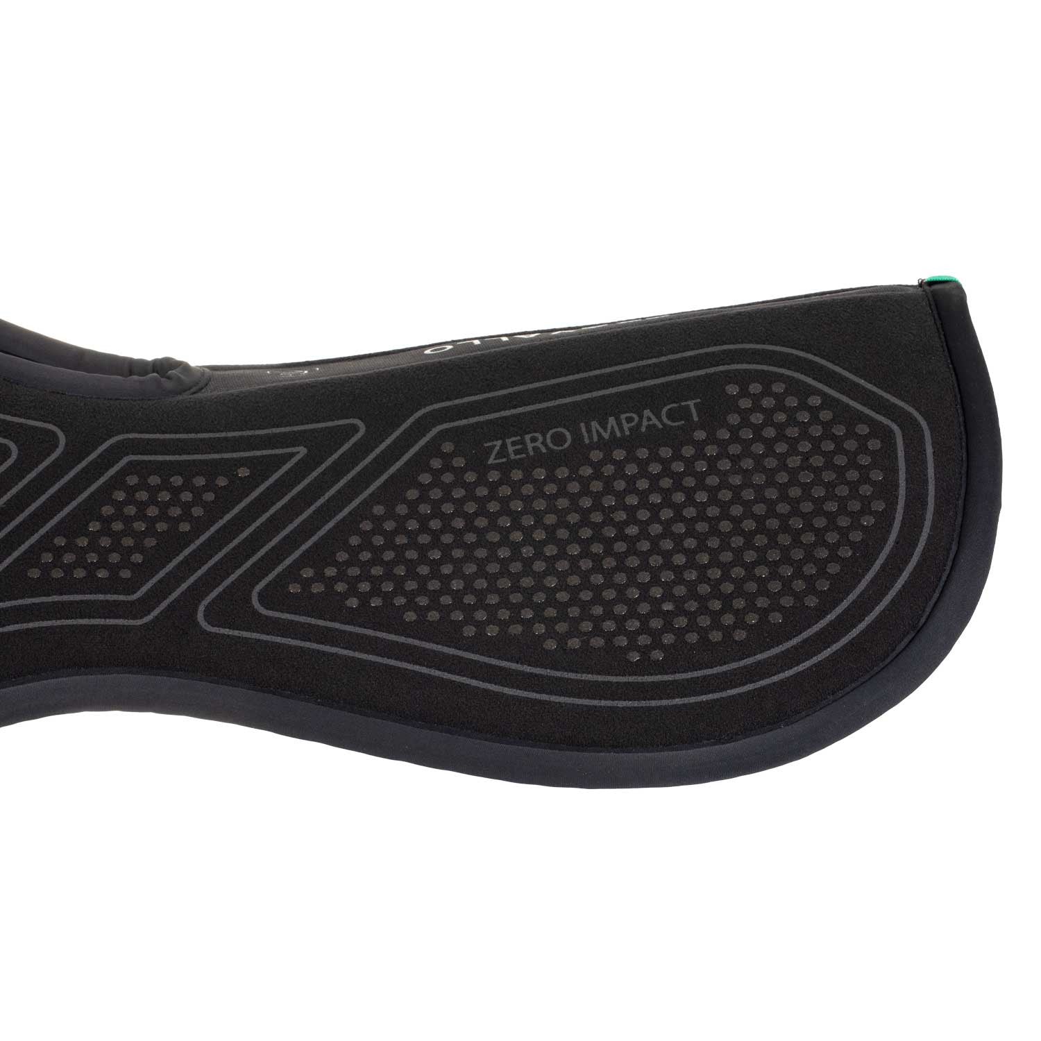 Zero Impact Slim Flat Con Libertad de Cruz Acavallo - Total Black