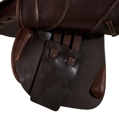 Silla salto KC Race 2.4 professional sublime Acavallo - Marrón oscuro