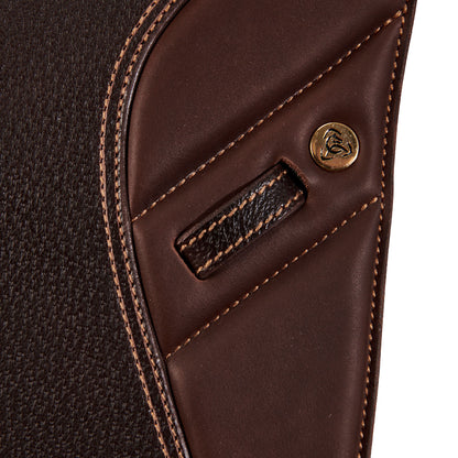 Silla salto KC Race 2.4 professional sublime Acavallo - Marrón oscuro